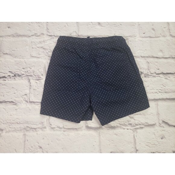 Cat & Jack Girls Size 12mo Navy Micro Dot Pull On Elastic Waist Shorts - Picture 3 of 3